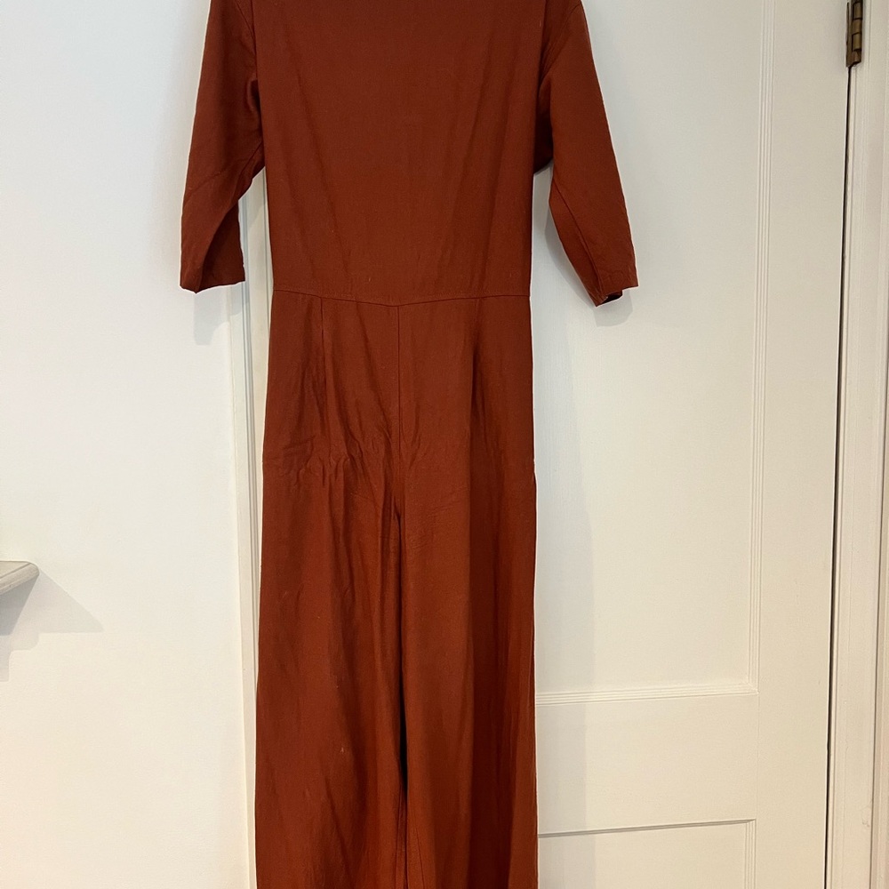 OZMA Rust Jumpsuit size medium